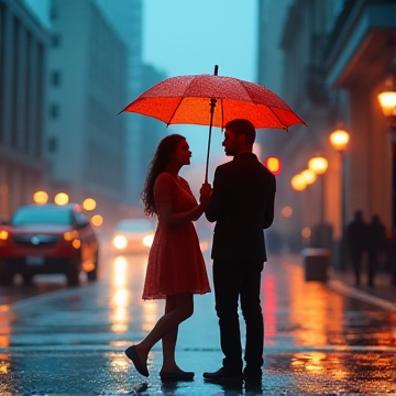 雨后对白