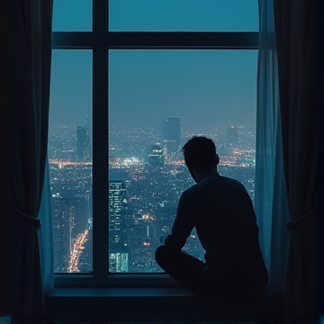 失眠的夜