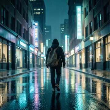 半生风尘藏进夜色