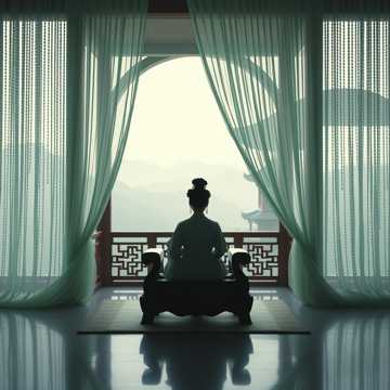 珠帘后的女人