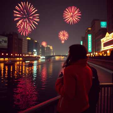 零点烟花
