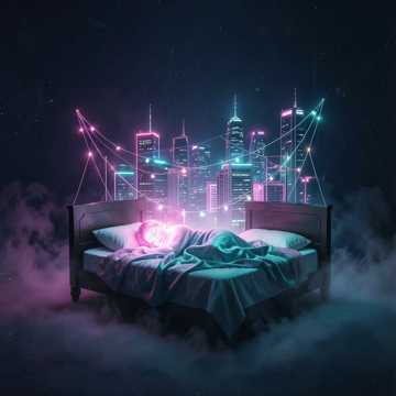 霓虹陪睡