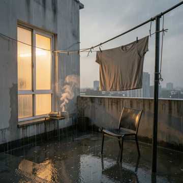 雨落铁皮顶