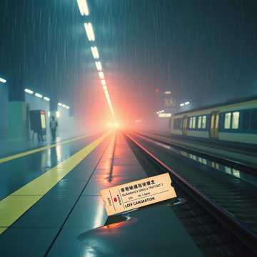 站台烟雨