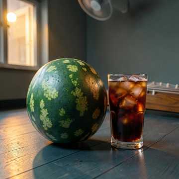 冰镇西瓜味的夏天