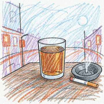 这杯酒后