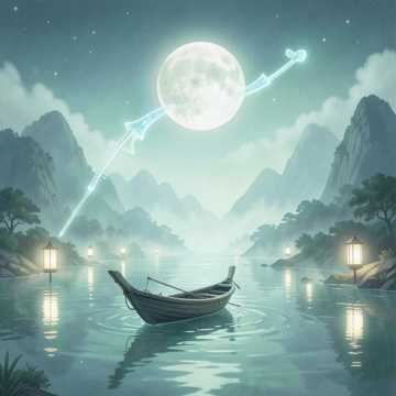 明月引舟去