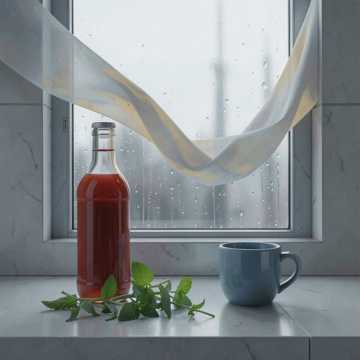 一杯雨水