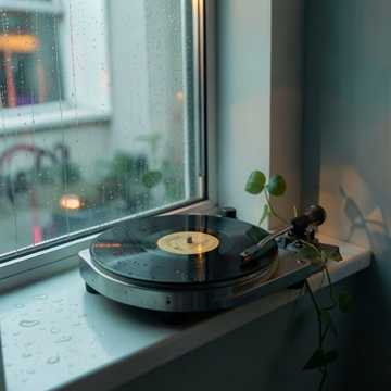 唱片里挂着雨