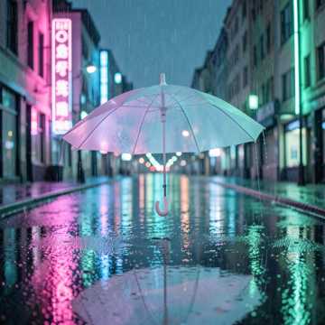 糖纸雨伞