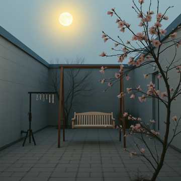 烈酒浇残月