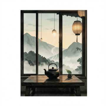 半壶茶影