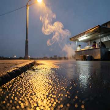晚风路口