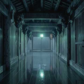 寒庭空响