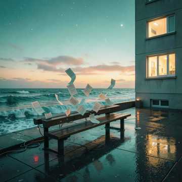 风掀旧信札