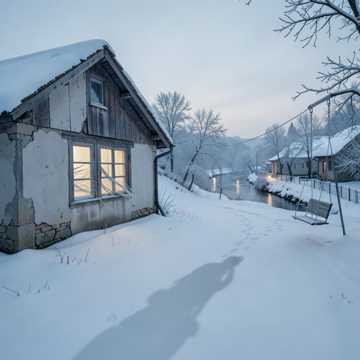 雪落无人野