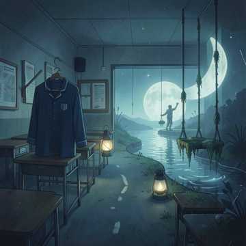 月痕照归途