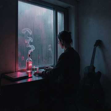 烟与酒的陪伴