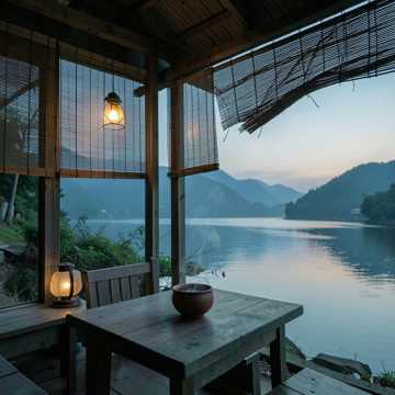 晚钟渡寒山