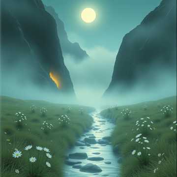 梦回月岩
