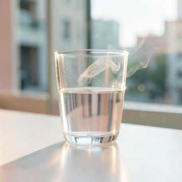 玻璃杯里的光