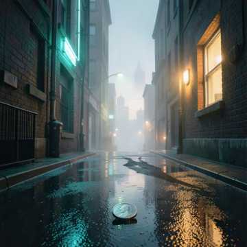 无人捡的硬币