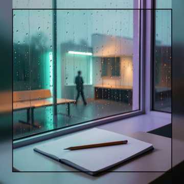 雨后空座位