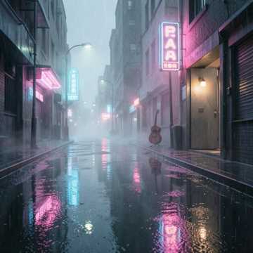巷口的雨