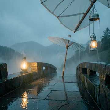 烟雨桥头听风铃