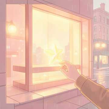 橱窗里的星星糖
