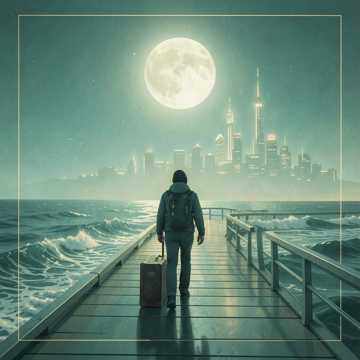 提着旧皮箱跋涉星海