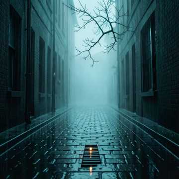 爱在雨里崩塌