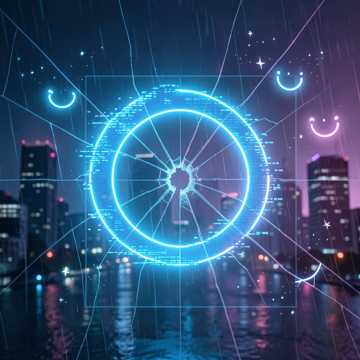 蓝屏泪痕