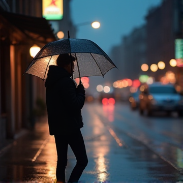 末班雨声