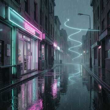 霓虹倒数街