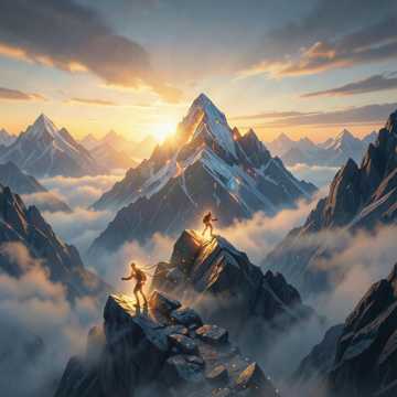 行山饮烈风