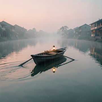 橹摇醉万重