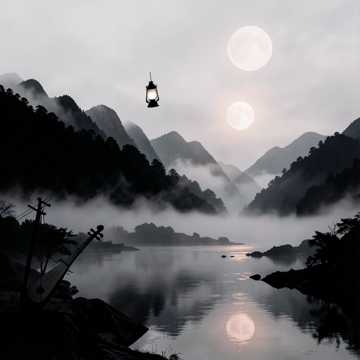 墨痕空山