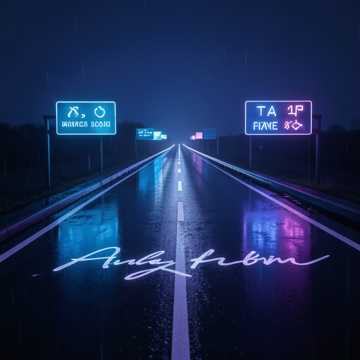 行路人签名