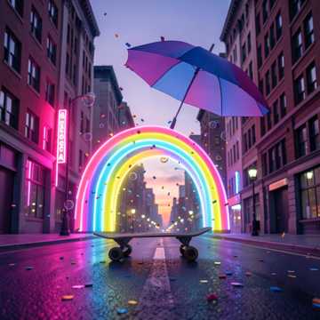 跳跳糖彩虹