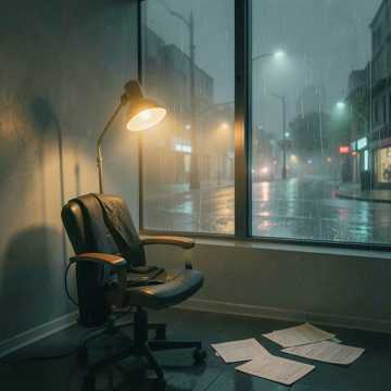 Lamplight in Rainwat-版本2