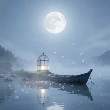 囚鸟与未眠的舟