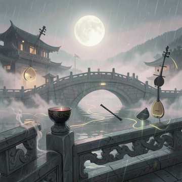 烟雨断桥