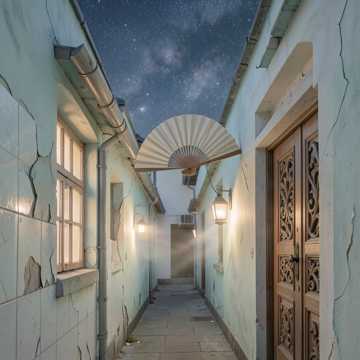蒲扇摇过的星空