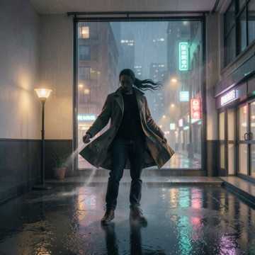 随风抖落的影子