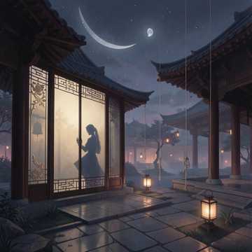 西厢月影