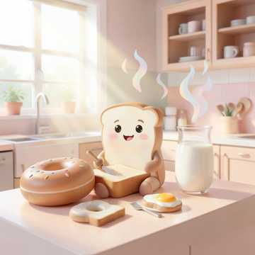 可颂很忙