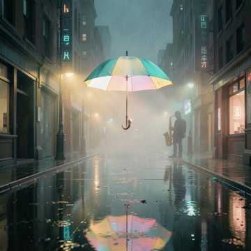 雨声打湿旧誓言
