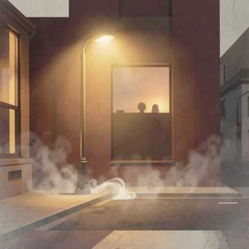 街灯与停泊的影-版本2
