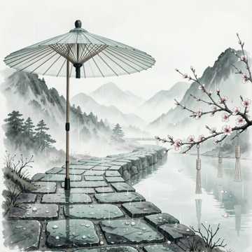 《江南烟雨愁》